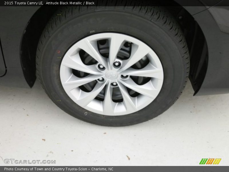 Attitude Black Metallic / Black 2015 Toyota Camry LE
