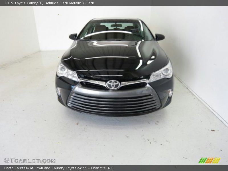 Attitude Black Metallic / Black 2015 Toyota Camry LE