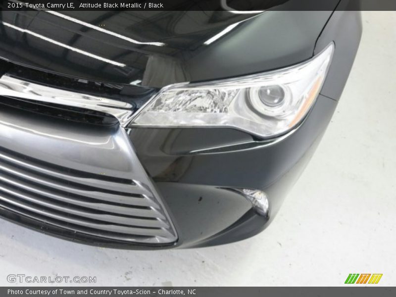 Attitude Black Metallic / Black 2015 Toyota Camry LE