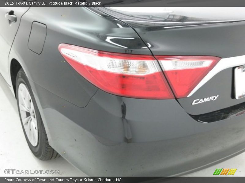 Attitude Black Metallic / Black 2015 Toyota Camry LE
