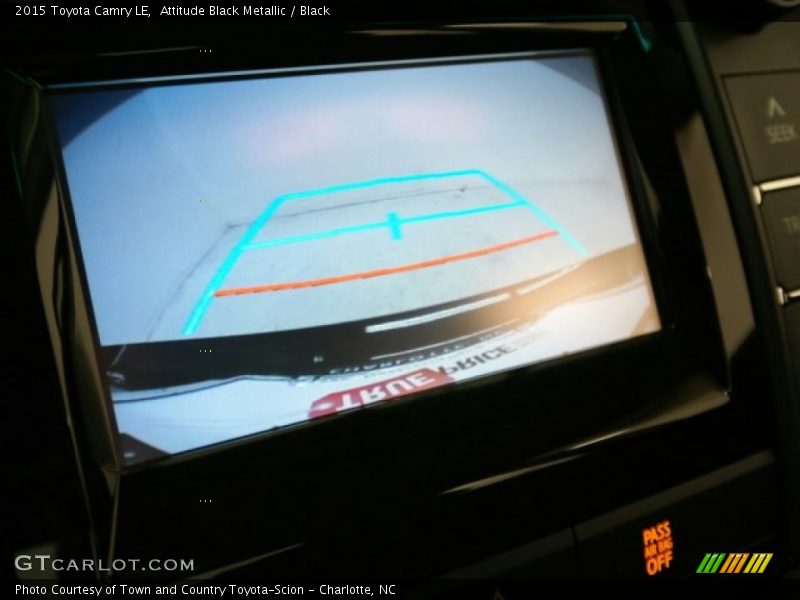 Attitude Black Metallic / Black 2015 Toyota Camry LE