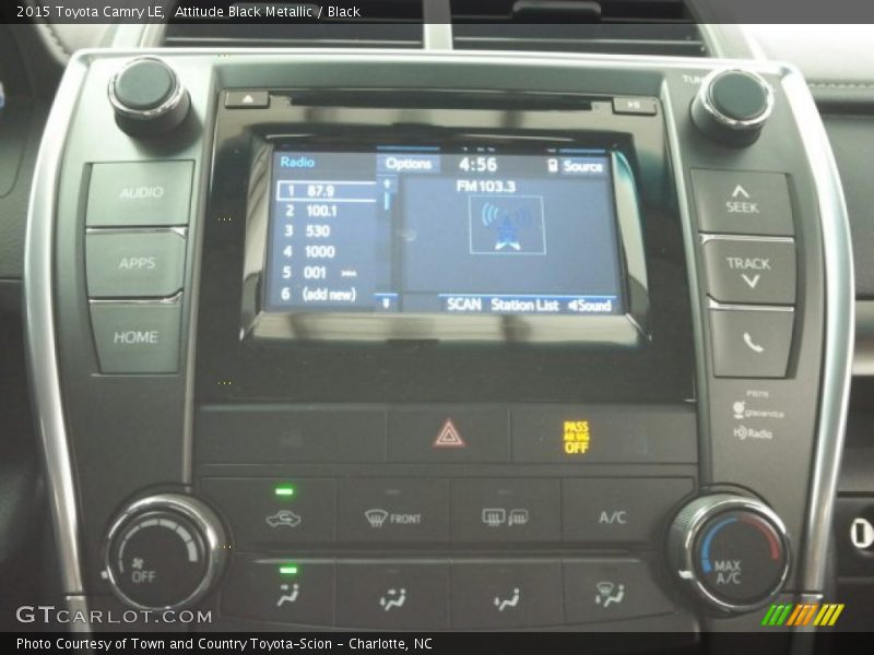 Attitude Black Metallic / Black 2015 Toyota Camry LE