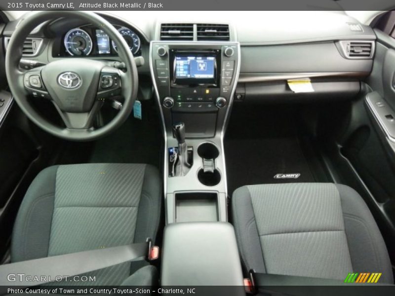 Attitude Black Metallic / Black 2015 Toyota Camry LE