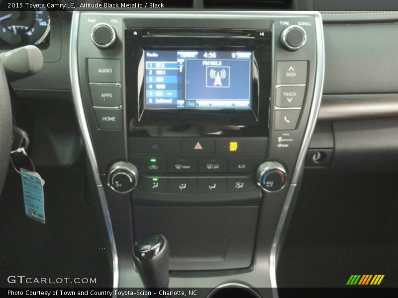 Attitude Black Metallic / Black 2015 Toyota Camry LE