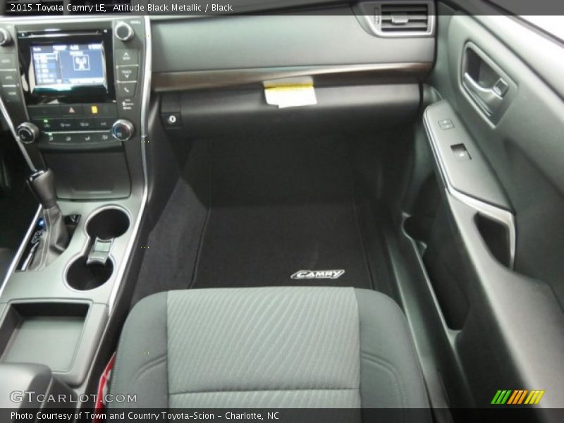 Attitude Black Metallic / Black 2015 Toyota Camry LE