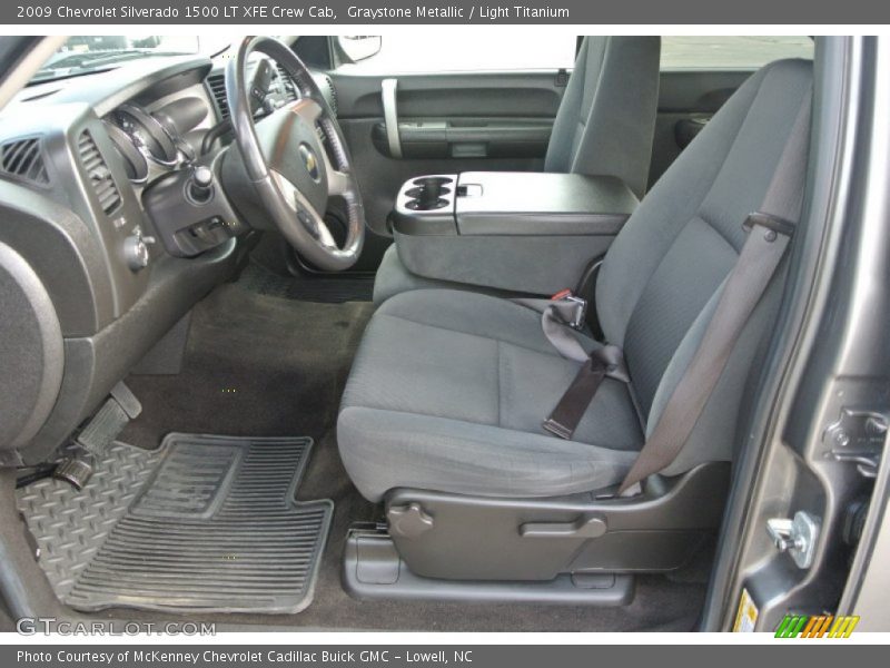 Graystone Metallic / Light Titanium 2009 Chevrolet Silverado 1500 LT XFE Crew Cab