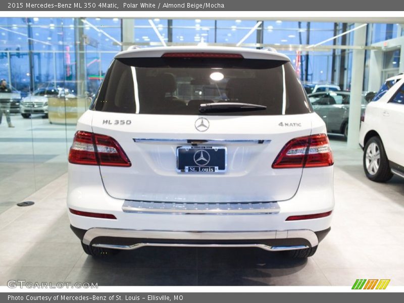 Polar White / Almond Beige/Mocha 2015 Mercedes-Benz ML 350 4Matic