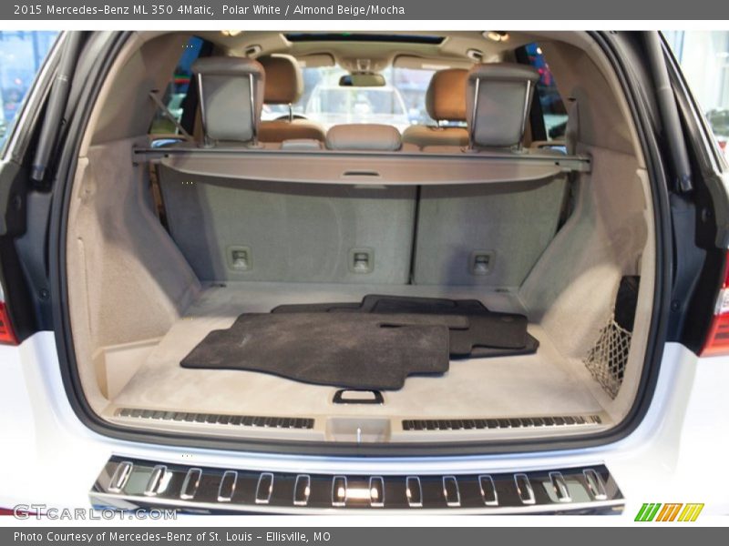 Polar White / Almond Beige/Mocha 2015 Mercedes-Benz ML 350 4Matic