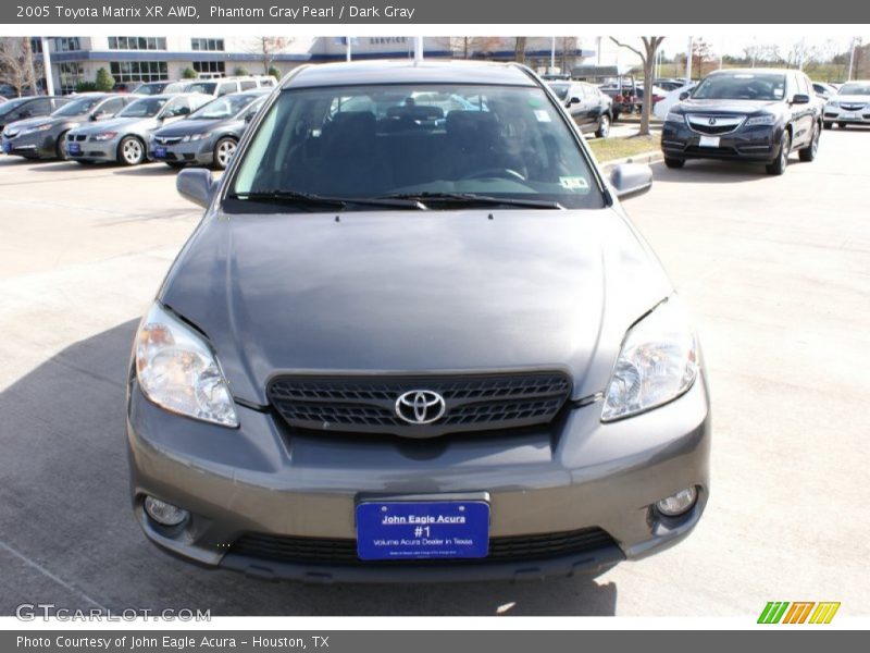 Phantom Gray Pearl / Dark Gray 2005 Toyota Matrix XR AWD