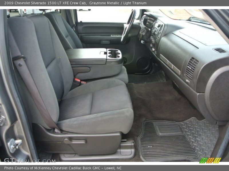 Graystone Metallic / Light Titanium 2009 Chevrolet Silverado 1500 LT XFE Crew Cab