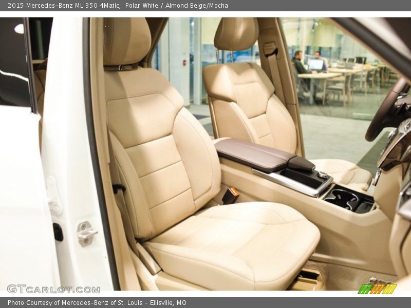 Polar White / Almond Beige/Mocha 2015 Mercedes-Benz ML 350 4Matic