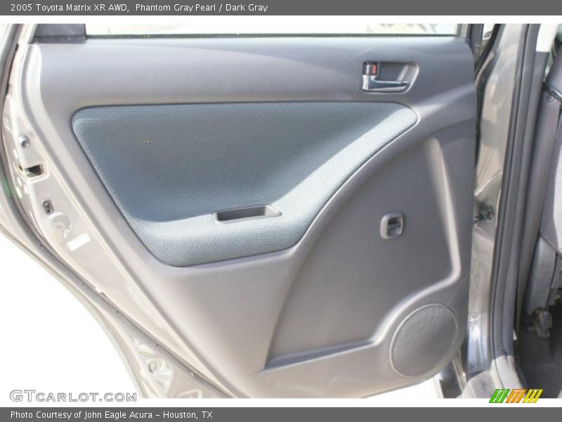 Phantom Gray Pearl / Dark Gray 2005 Toyota Matrix XR AWD