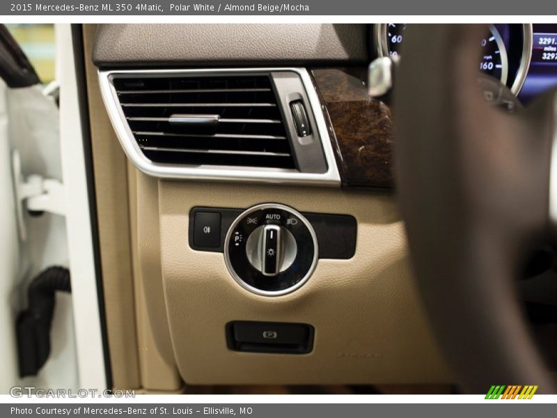 Polar White / Almond Beige/Mocha 2015 Mercedes-Benz ML 350 4Matic