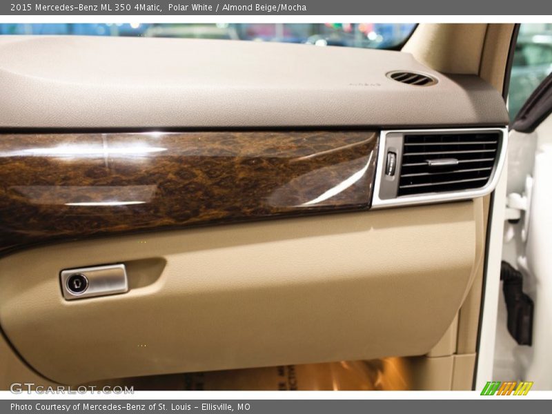 Polar White / Almond Beige/Mocha 2015 Mercedes-Benz ML 350 4Matic