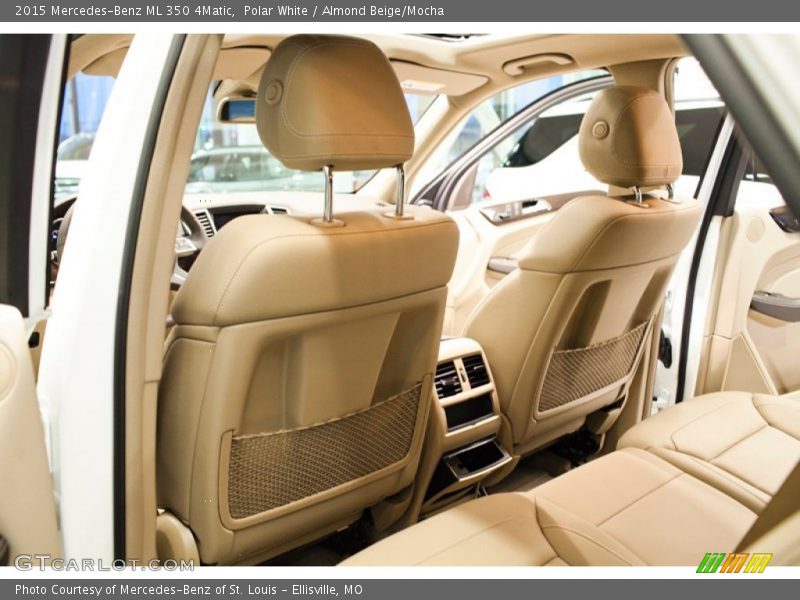 Polar White / Almond Beige/Mocha 2015 Mercedes-Benz ML 350 4Matic