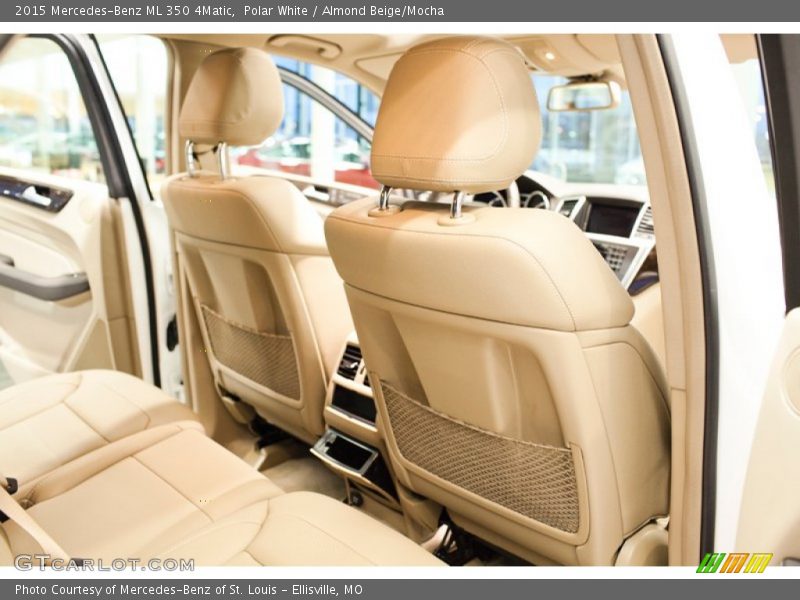 Polar White / Almond Beige/Mocha 2015 Mercedes-Benz ML 350 4Matic