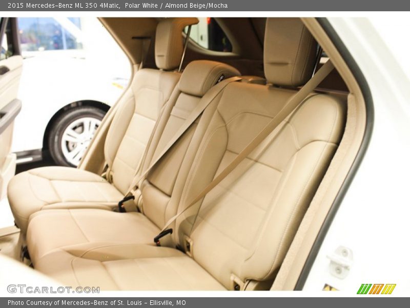 Polar White / Almond Beige/Mocha 2015 Mercedes-Benz ML 350 4Matic