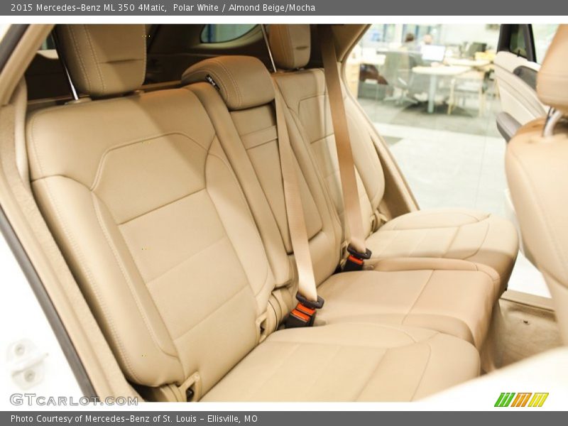 Polar White / Almond Beige/Mocha 2015 Mercedes-Benz ML 350 4Matic