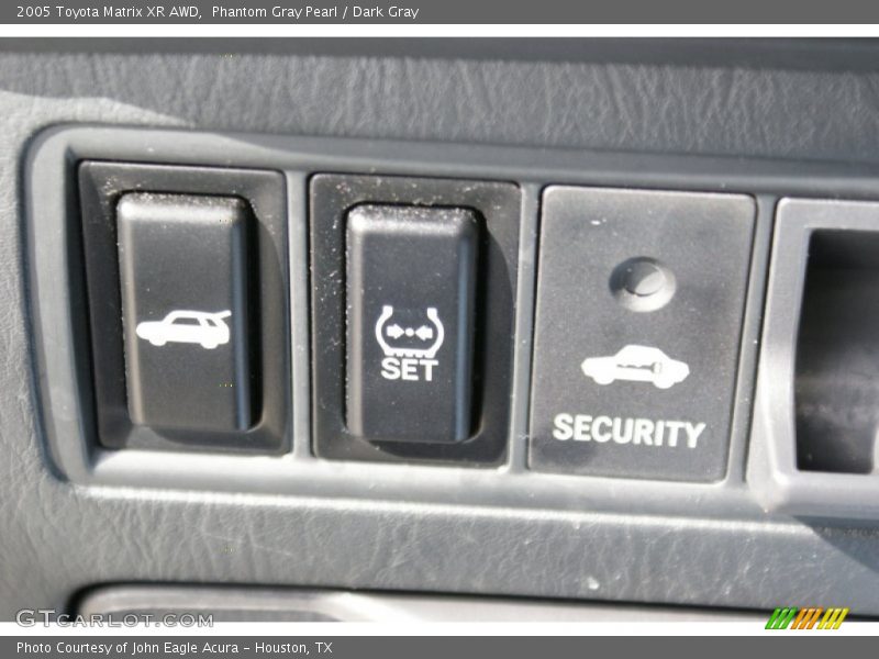 Phantom Gray Pearl / Dark Gray 2005 Toyota Matrix XR AWD