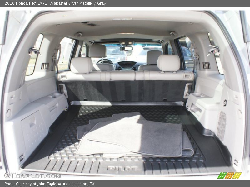Alabaster Silver Metallic / Gray 2010 Honda Pilot EX-L