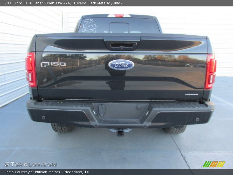 Tuxedo Black Metallic / Black 2015 Ford F150 Lariat SuperCrew 4x4