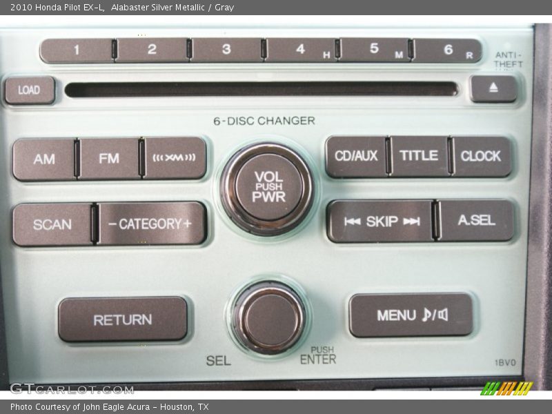 Alabaster Silver Metallic / Gray 2010 Honda Pilot EX-L