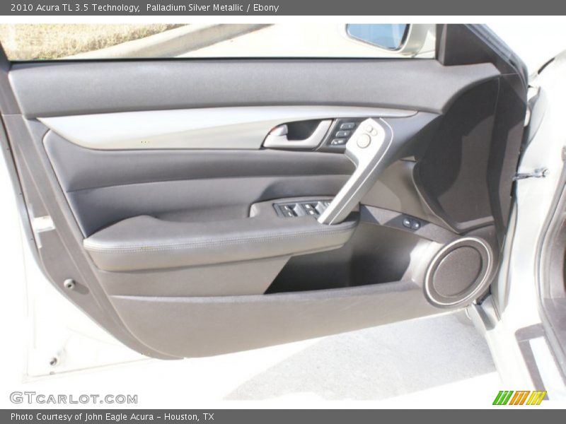 Palladium Silver Metallic / Ebony 2010 Acura TL 3.5 Technology