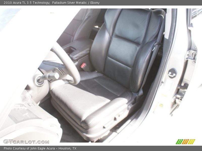 Palladium Silver Metallic / Ebony 2010 Acura TL 3.5 Technology