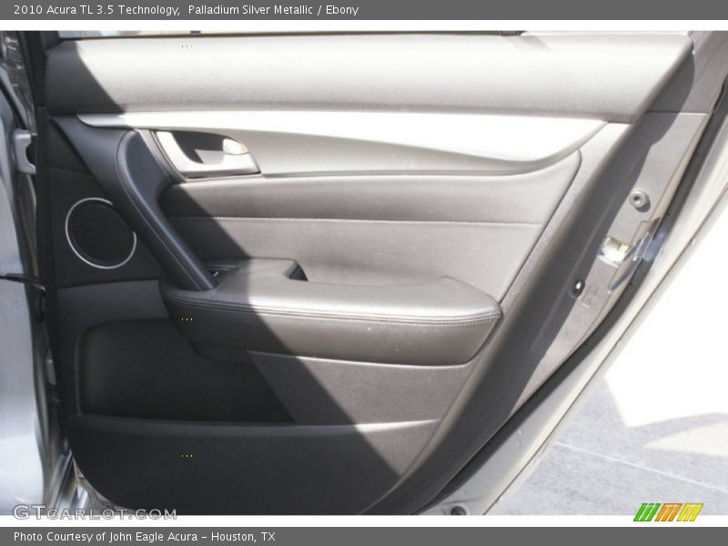 Palladium Silver Metallic / Ebony 2010 Acura TL 3.5 Technology