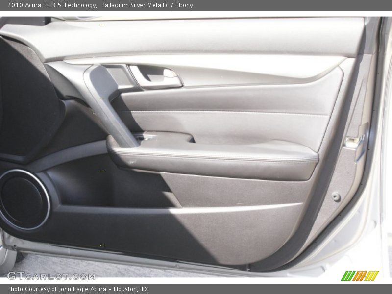 Palladium Silver Metallic / Ebony 2010 Acura TL 3.5 Technology