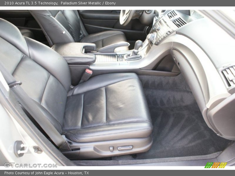 Palladium Silver Metallic / Ebony 2010 Acura TL 3.5 Technology