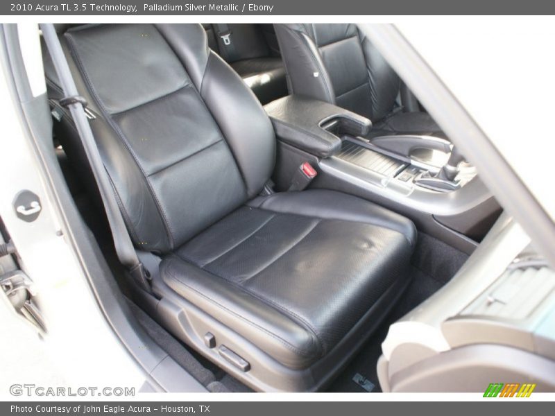 Palladium Silver Metallic / Ebony 2010 Acura TL 3.5 Technology