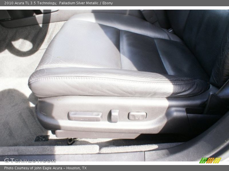 Palladium Silver Metallic / Ebony 2010 Acura TL 3.5 Technology