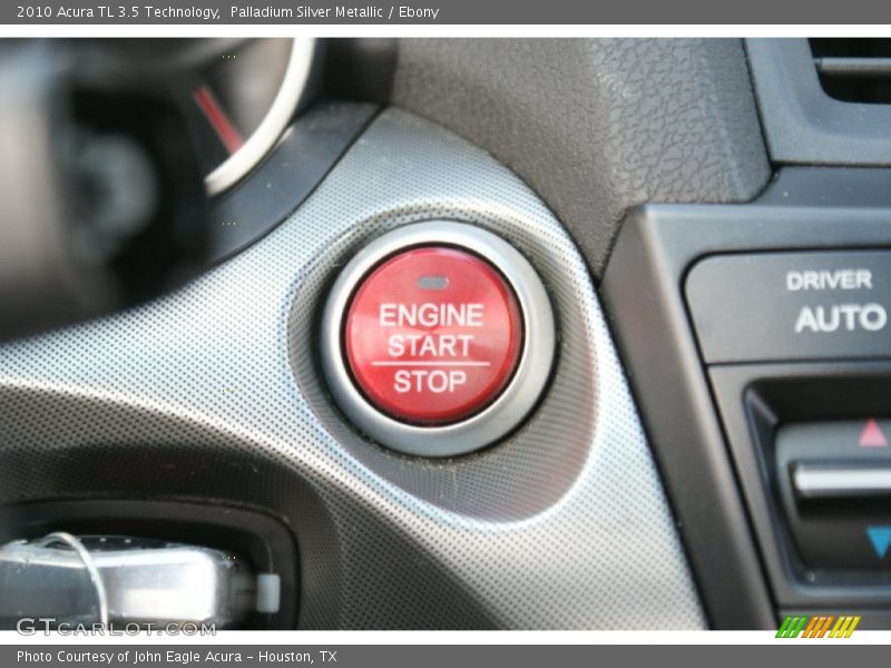 Palladium Silver Metallic / Ebony 2010 Acura TL 3.5 Technology
