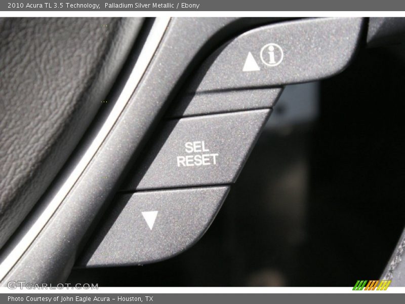 Palladium Silver Metallic / Ebony 2010 Acura TL 3.5 Technology