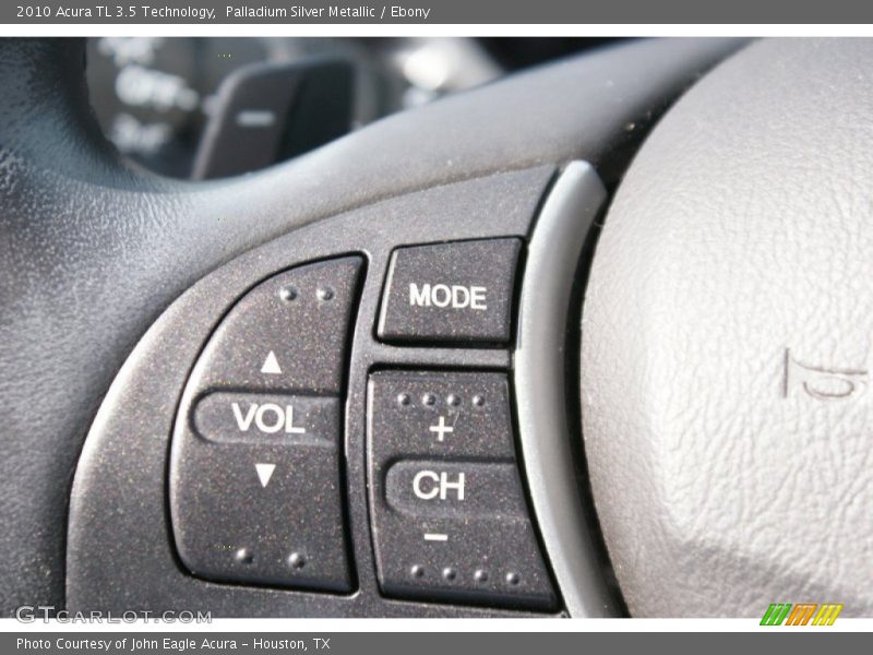 Palladium Silver Metallic / Ebony 2010 Acura TL 3.5 Technology