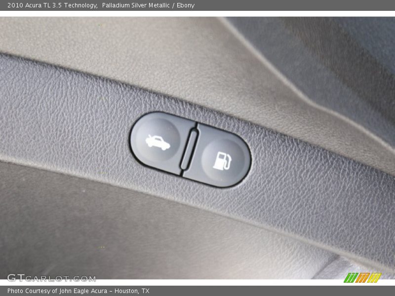 Palladium Silver Metallic / Ebony 2010 Acura TL 3.5 Technology