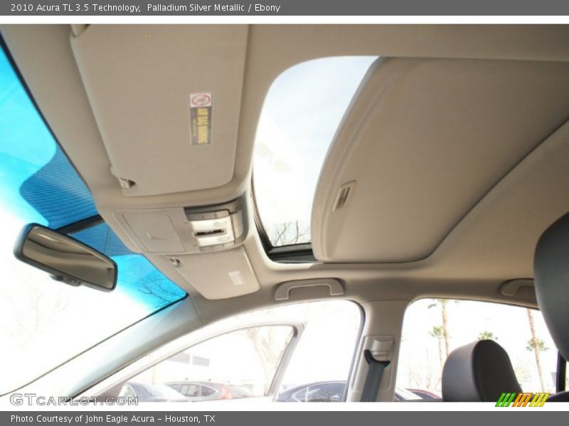 Palladium Silver Metallic / Ebony 2010 Acura TL 3.5 Technology