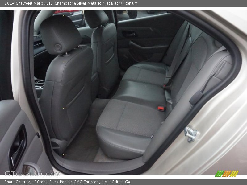 Champagne Silver Metallic / Jet Black/Titanium 2014 Chevrolet Malibu LT