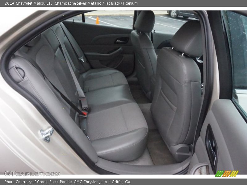 Champagne Silver Metallic / Jet Black/Titanium 2014 Chevrolet Malibu LT