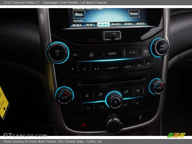 Champagne Silver Metallic / Jet Black/Titanium 2014 Chevrolet Malibu LT