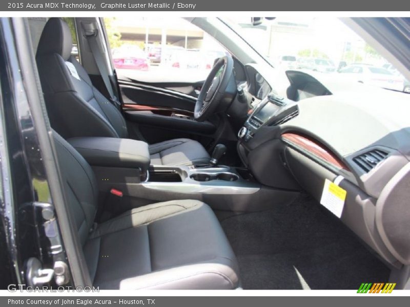 Graphite Luster Metallic / Ebony 2015 Acura MDX Technology