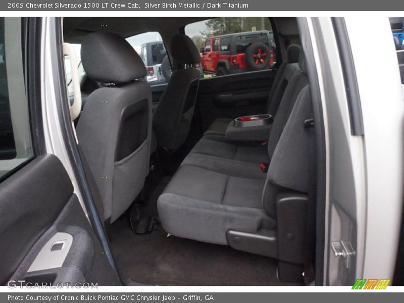 Silver Birch Metallic / Dark Titanium 2009 Chevrolet Silverado 1500 LT Crew Cab