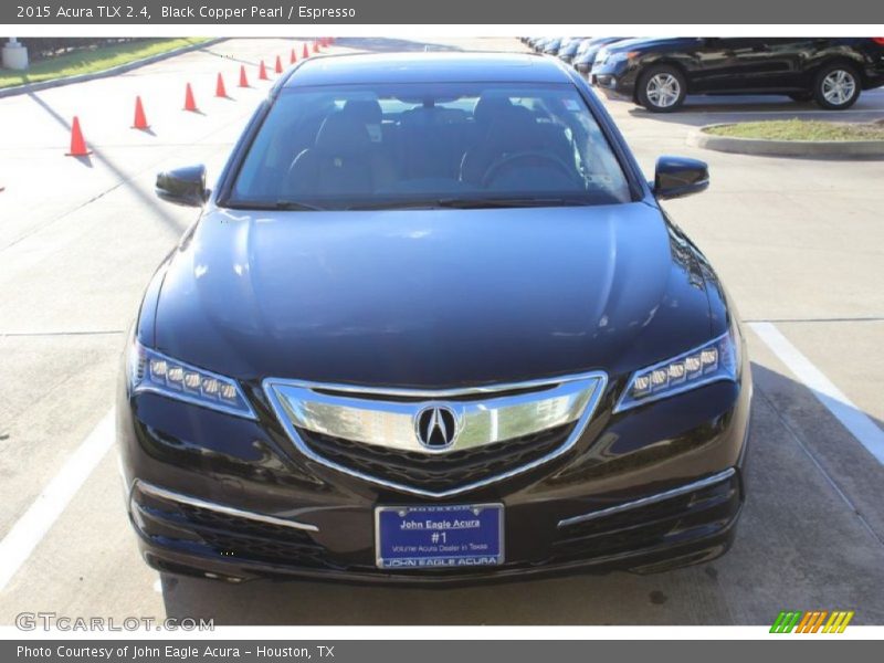 Black Copper Pearl / Espresso 2015 Acura TLX 2.4