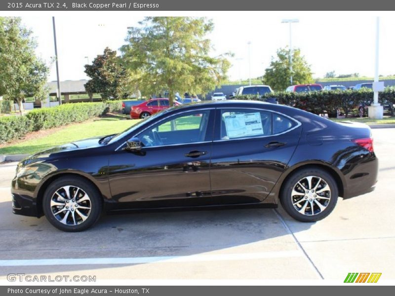 Black Copper Pearl / Espresso 2015 Acura TLX 2.4