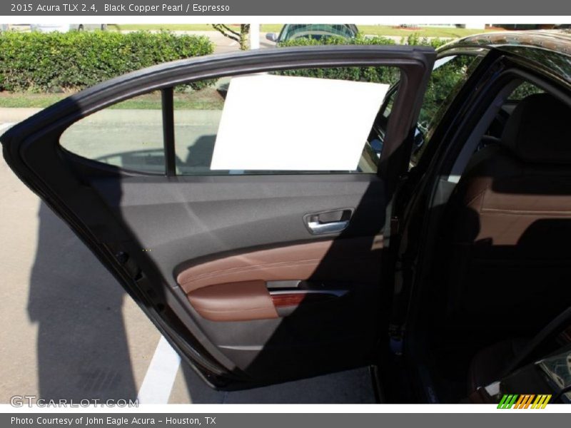 Black Copper Pearl / Espresso 2015 Acura TLX 2.4