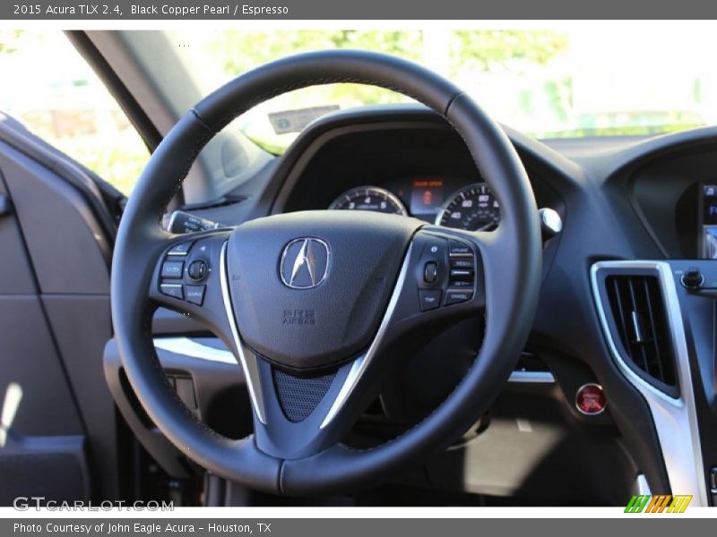 Black Copper Pearl / Espresso 2015 Acura TLX 2.4