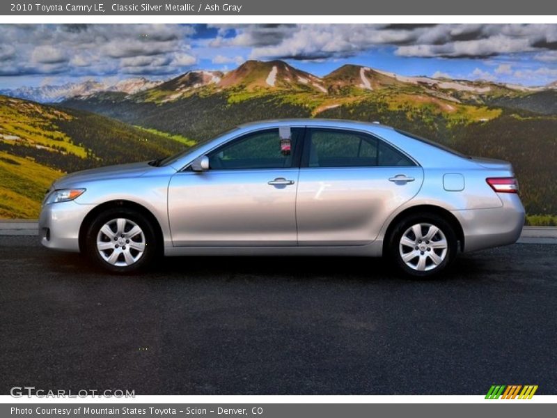 Classic Silver Metallic / Ash Gray 2010 Toyota Camry LE