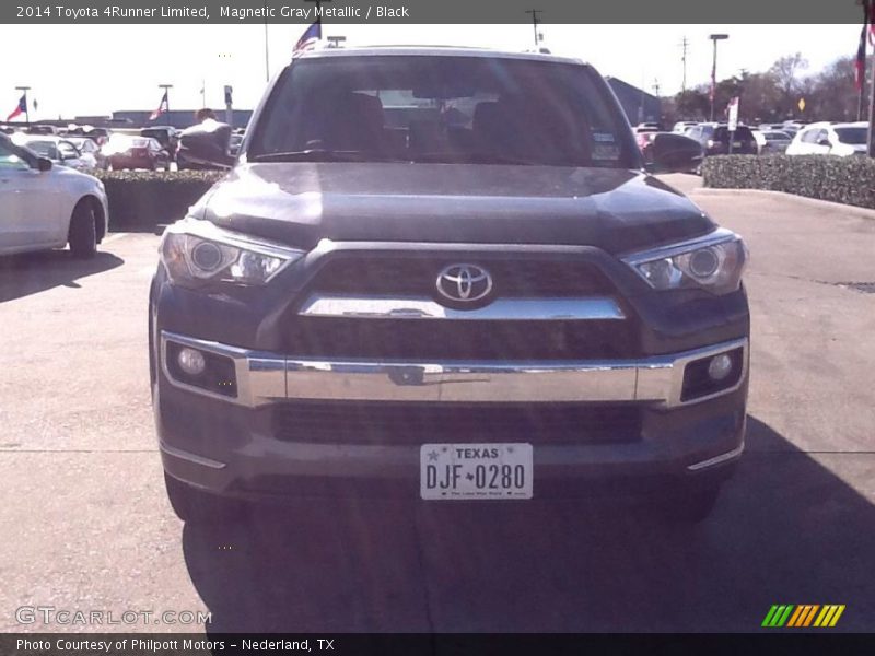 Magnetic Gray Metallic / Black 2014 Toyota 4Runner Limited