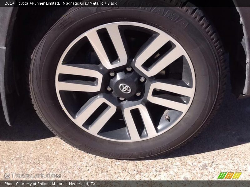 Magnetic Gray Metallic / Black 2014 Toyota 4Runner Limited